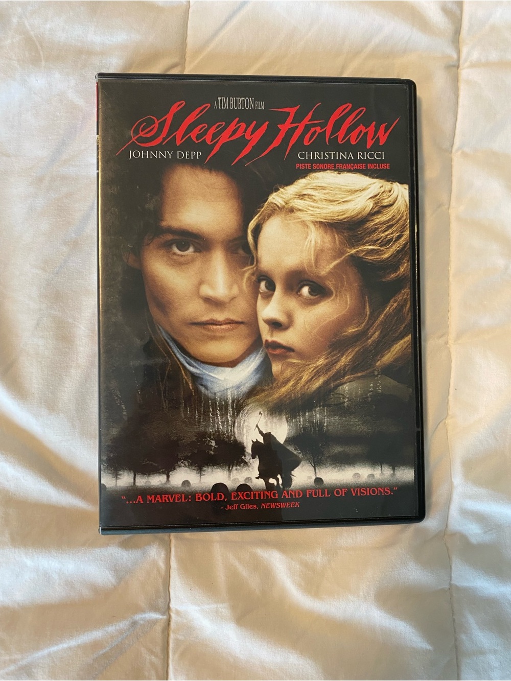 Sleepy Hollow (DVD) - Johnny Depp, Christina Ricci - Black